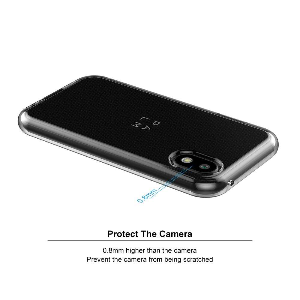Redluckstar Palm Phone Case Cover, Palm Smartphone PVG100 (Pepito) 2018 Case, Slim Clear TPU Bumper Anti-Scratch Case Accessory 6