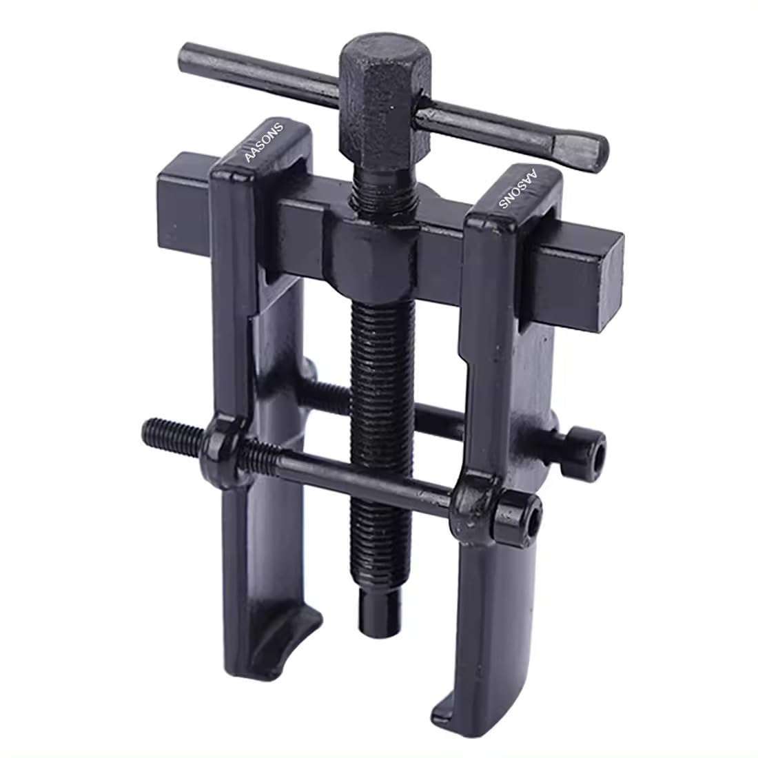 AASONS 2" - 35 x 45mm - 2 Jaw Carbon Steel Forged Bearing Gear Puller Remover Twin Legs (Choice Of 5 Sizes 2" to 8") Gear Removal Hand Tool Gear Armature Puller Suitable For Inside & Outside Use 1
