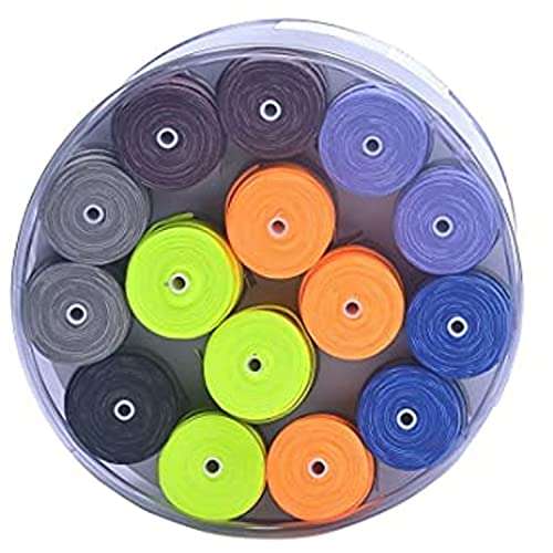 Yonex AC 102EX Pack of 6 Rubber Badminton Grip (Assorted) Badminton Super Grip 5