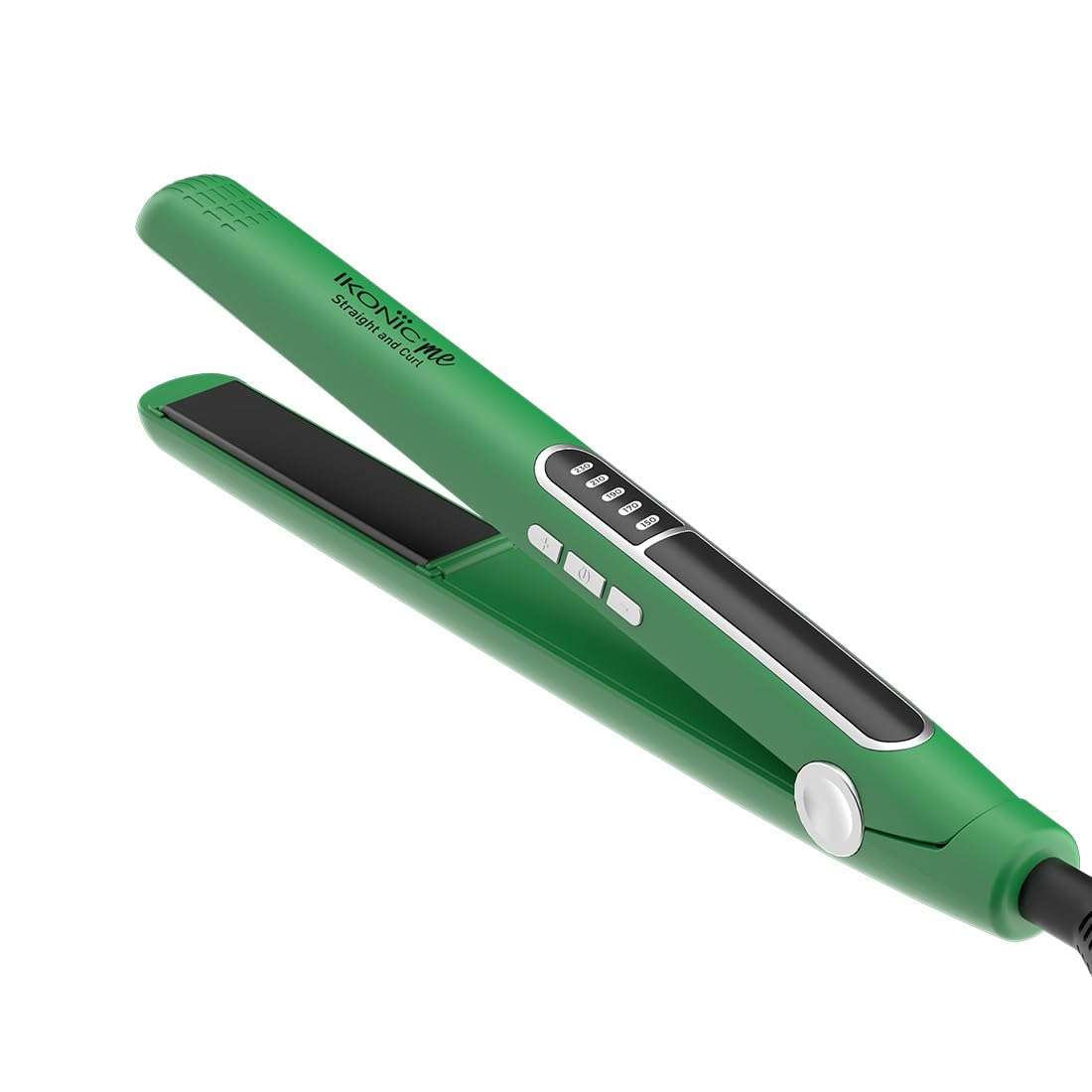 Ikonic 2 in 1 Staright n Curl Wide Hair Straightener (Slim - Green) 3