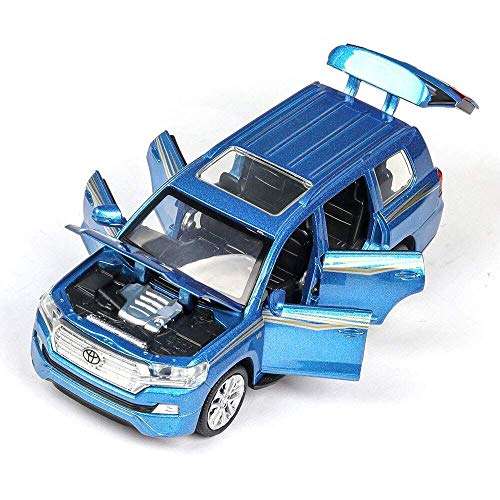 Soflita™Die-Cast Metal Car Toy for Kids Pull Back diecast car Model with Sound Light Mini auto Toy (6610-Tesla) 6