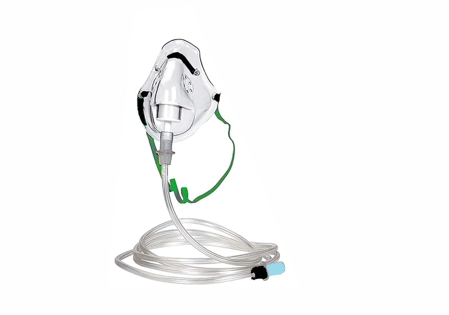 HOSPIGUARD Oxygen Flowmeter for Cylinder with Rotameter & Humidifier Bottle with Oxygen Cylinder Key & Adult Oxygen Mask 5