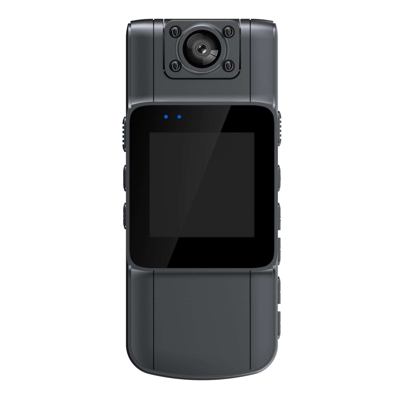 ljhnba Mini Body Camera Magnetic Back Clip Design 1080P Recorder Adjustable Lens for Delivery Personnel & Private Investigator Magnetic Absorption Design 1