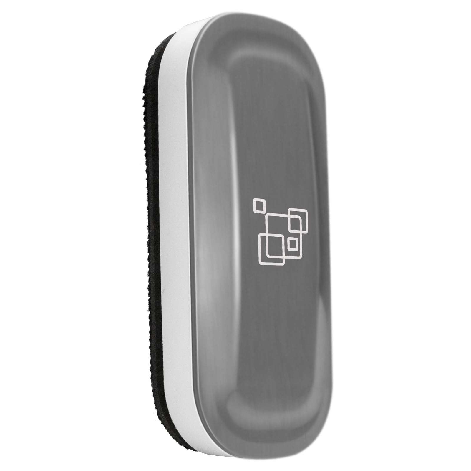 maxtek Magnetic Dry Erase Eraser, Glass Board Erasers, 1 Pack, Whiteboard Eraser for Dry Erase Board, Glass Board, Calendar Board, Office and School Supplies (Gray)