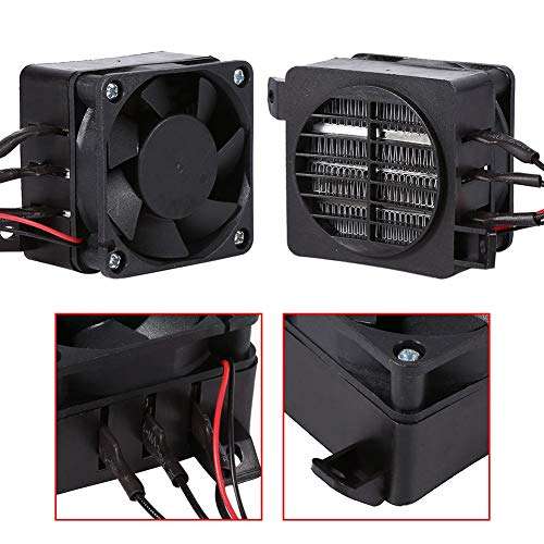 100W 12V PTC Car Fan Air Heater, 100W 12V Energy Saving Air Heater Constant Temperature Heating Element Heaters, Air Conditioning Products 4