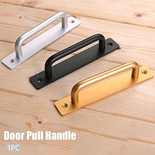 CALIDAKA Sliding Door Handle Aluminium Gate Handle Door Pull Handle Alloy for Sliding Barn Door Pull Handle Modern Simple Cabinet Replace Old or Damaged Door Handles Quickly and Easily 5