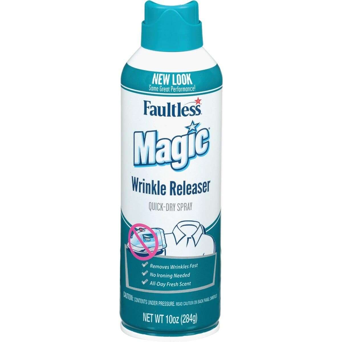 Magic sizing Faultless/Bon Ami Co 38206 Magic Wrinkle Remover Spray 10 Oz, Fresh Scent (1), 10 Ounce