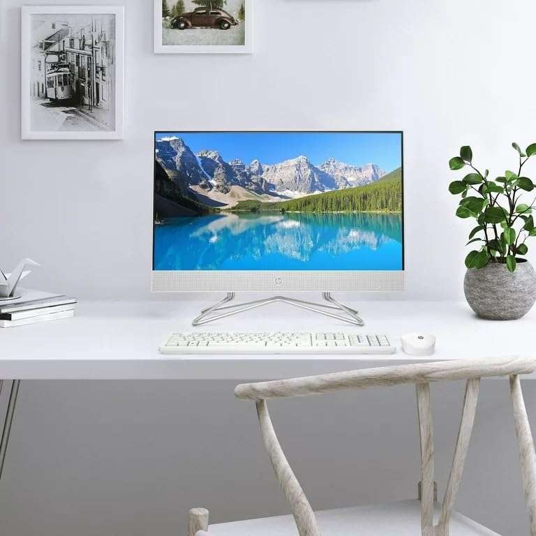 HP FHD 23.8” AIO Desktop PC, 11th Gen Intel Core i3-1115G4 Processor, 32GB RAM, 1TB SSD Storage, Win11 H, Remote Work Ready, Mouse and Keyboard 5