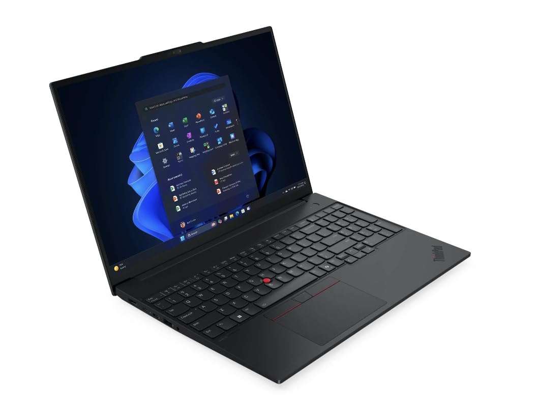 Lenovo ThinkPad E16 Gen 3 Business Laptop 16.0" Touchscreen WUXGA IPS 300 nits (Intel Ultra 5-225U 6-Core 2.00GHz, 64GB DDR5, 512GB PCIe SSD, Backlit KB, FP, Win11P) w/MS 365 Personal, DKZ Hub 5