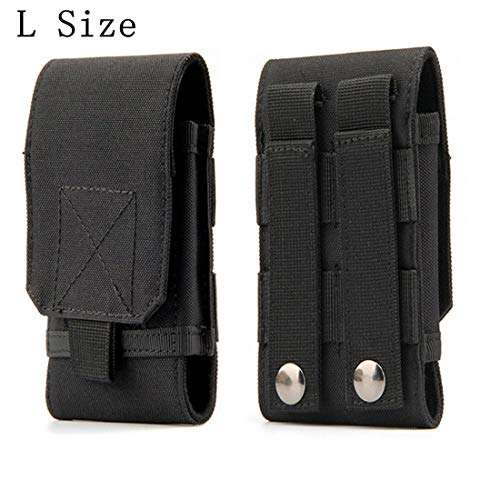 divinz Army Camo Molle Bag for Mobile Phone Belt Pouch Holster Cover Case-Black 6