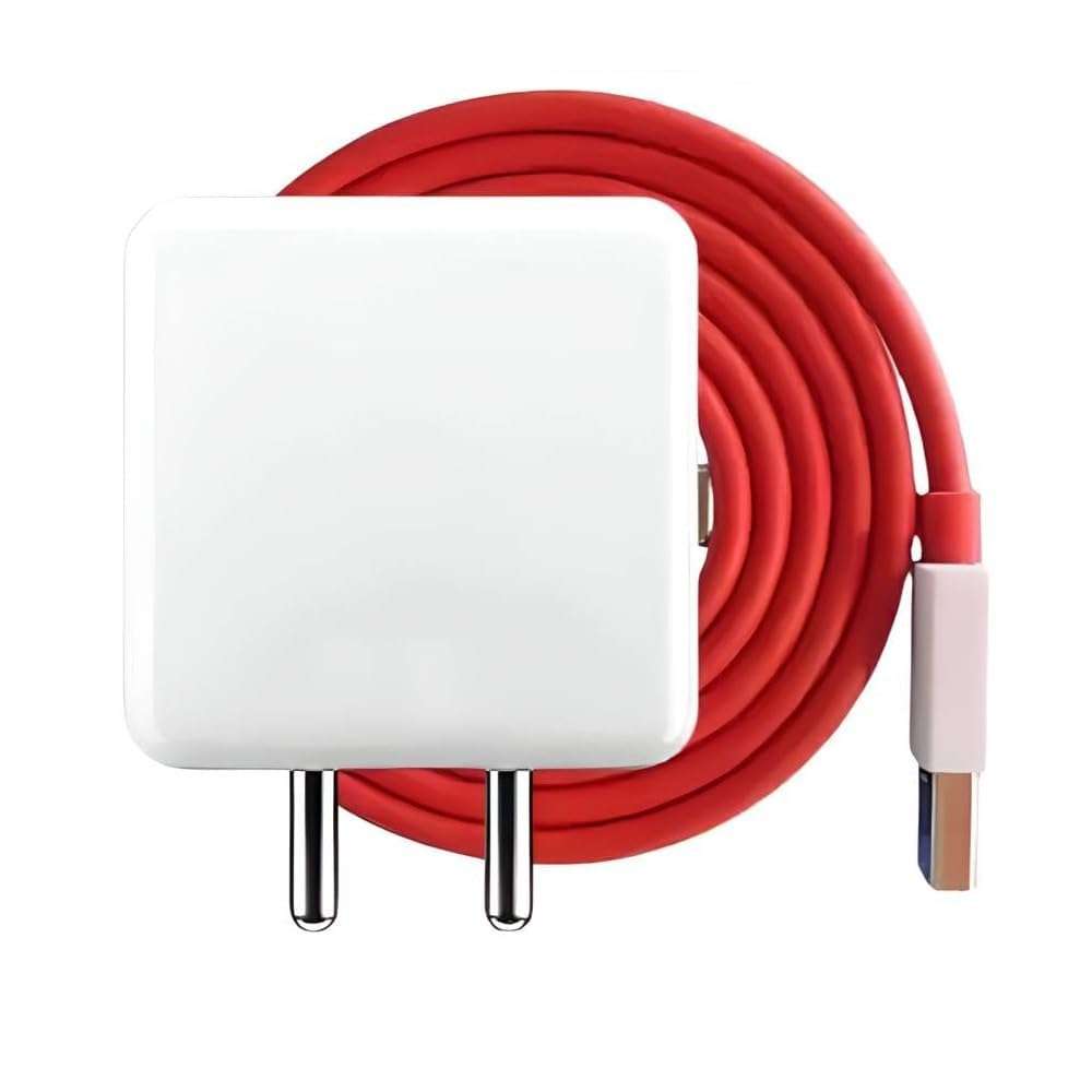 60W Ultra Fast Type-C Charger for Motorola Edge 50 Neo Charger Original Adapter Like Mobile Charger | Qualcomm QC 3.0 Quick Charger with 1 Meter Type C USB Data Cable (60W,GP-4,RED) 1