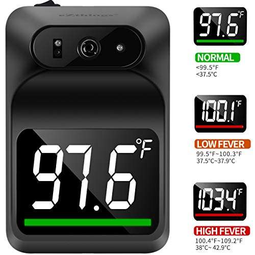 REED Non-Contact Medical Screening Forehead Thermometer for Physician Offices and Hospitals (Mounted) 3