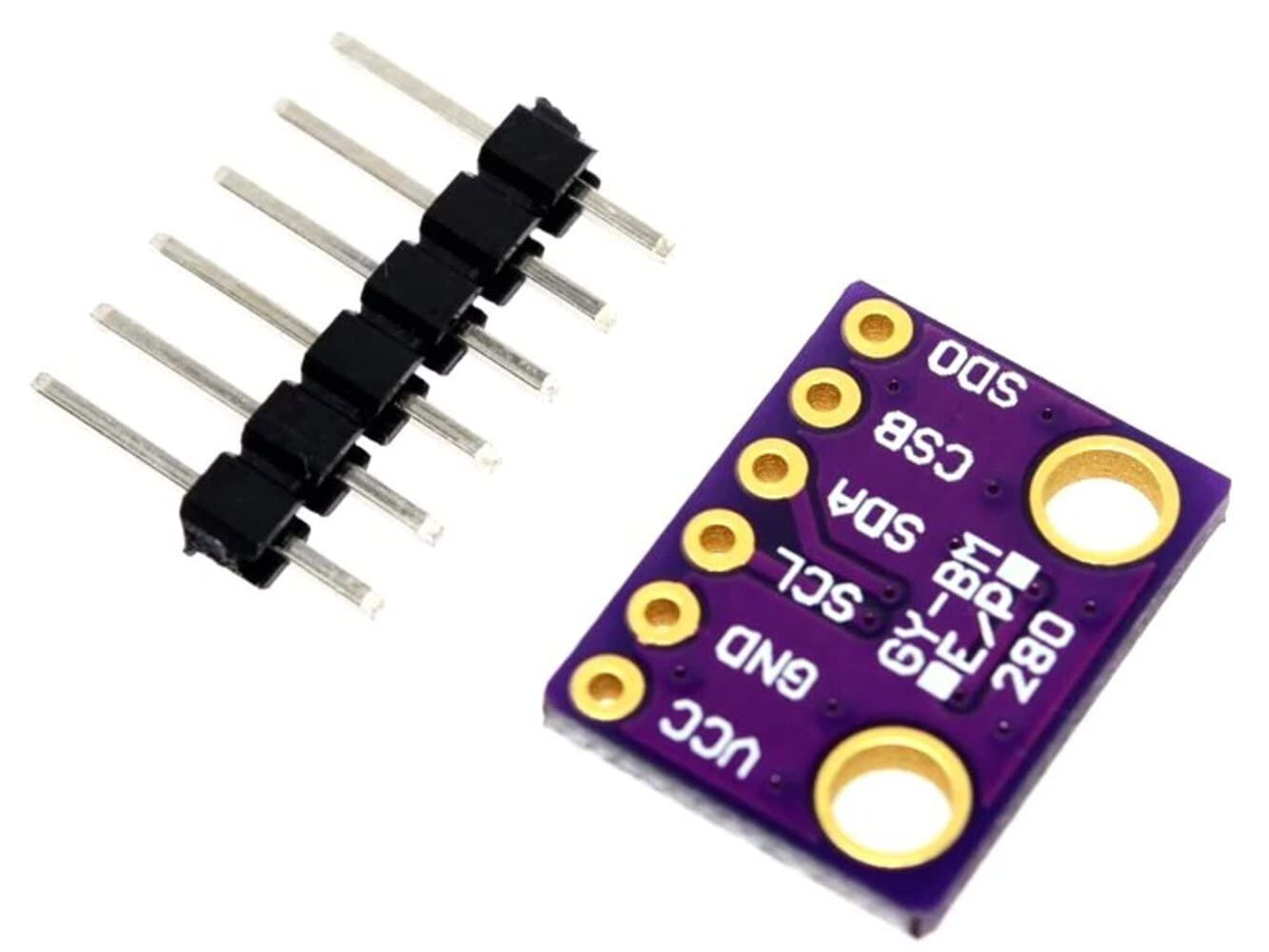 CANADUINO® BME280 Sensor Module for Pressure - Temperature - Humidity - I2C and SPI - 3.3V 4
