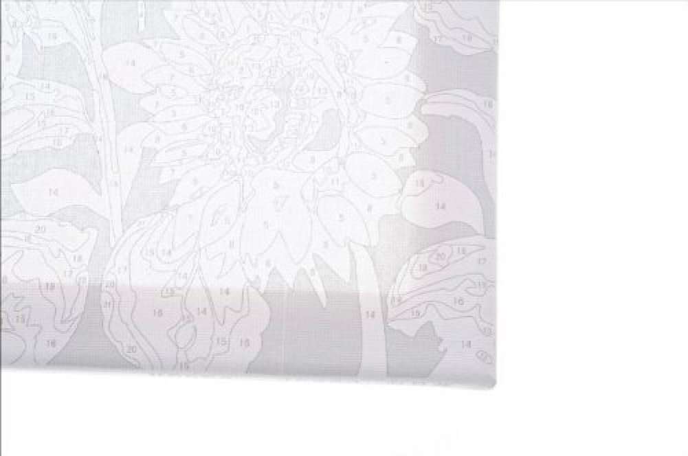 Colour Talk DIY Oil Painting, Paint by Number Kits for Kids - Petal Girl 20X30cm. 3