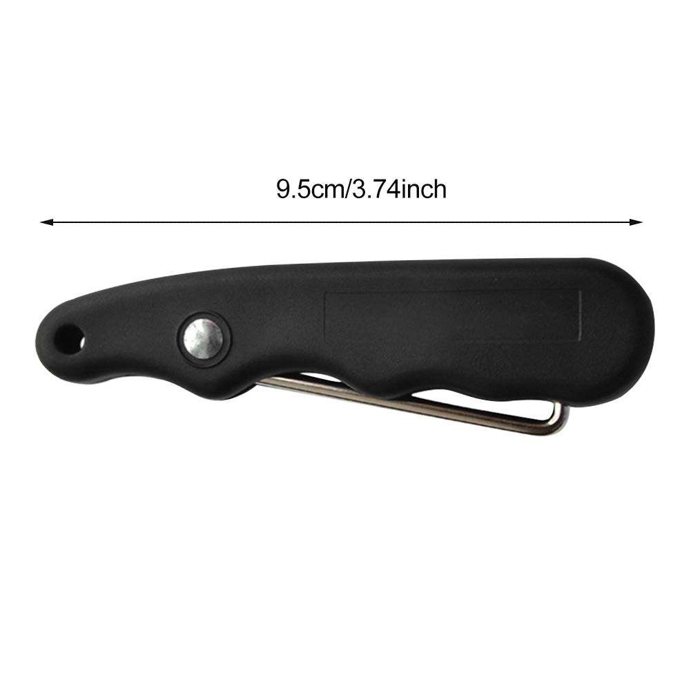 CALIDAKA Ice Skate Lace Tightener Tool Folding Lace Tightener Hockey Skate Tightener Shoe Lace Tightener Tool Skate Key Tool for Ice Skates,Figure-Skates,Rollerblades(2pcs) 3