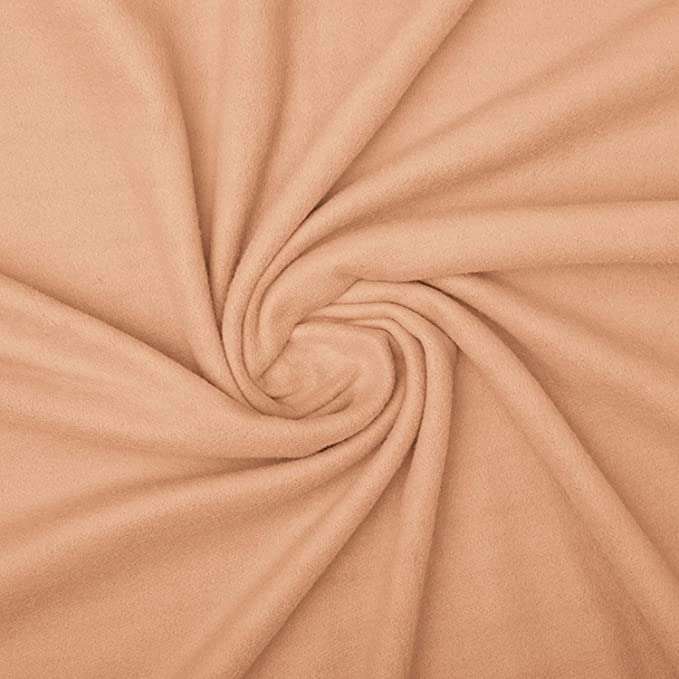 ROVET SPREADS® Warm Plain 1 Kg Woolen Blend Blanket (Pack of 1 Piece) | Single Bed (60 in x 90 in) (Camel) 5