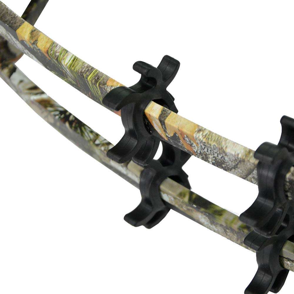 AMEYXGS Archery Compound Bow Dual-Purpose Steel Ball Hunting Bow 45lbs Triangle Bow Catapult for Outdoor Hunting Fishing for LH and RH (camo) 4