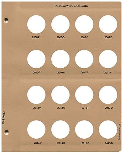 Dansco US Sacagawea Dollar Coin Album 2000 - Date #7183 5
