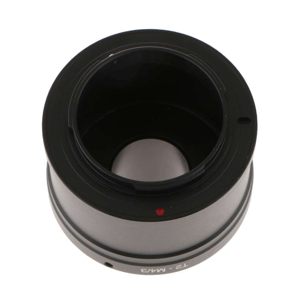 Cyruss T T2 Ring for Olympus Panasonic Micro 4/3 Camera Lens + 23.2mm Microscope Mount Tube - Black 4