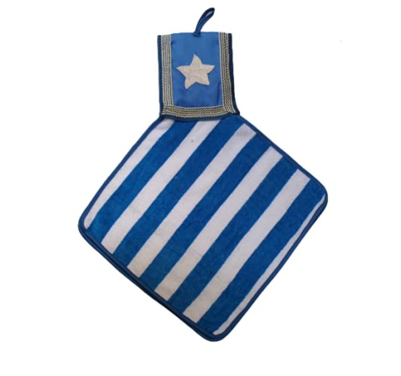 kashviproducts Gorgeous Washbasin Towel, Square Double Sided, Elegant Look,, 100% Cotton, GSM 400, Super Absorbent, Ultra Soft, Suitable for Washbasin & Kitchen (Multi Color+ Printed) Set of 6 6