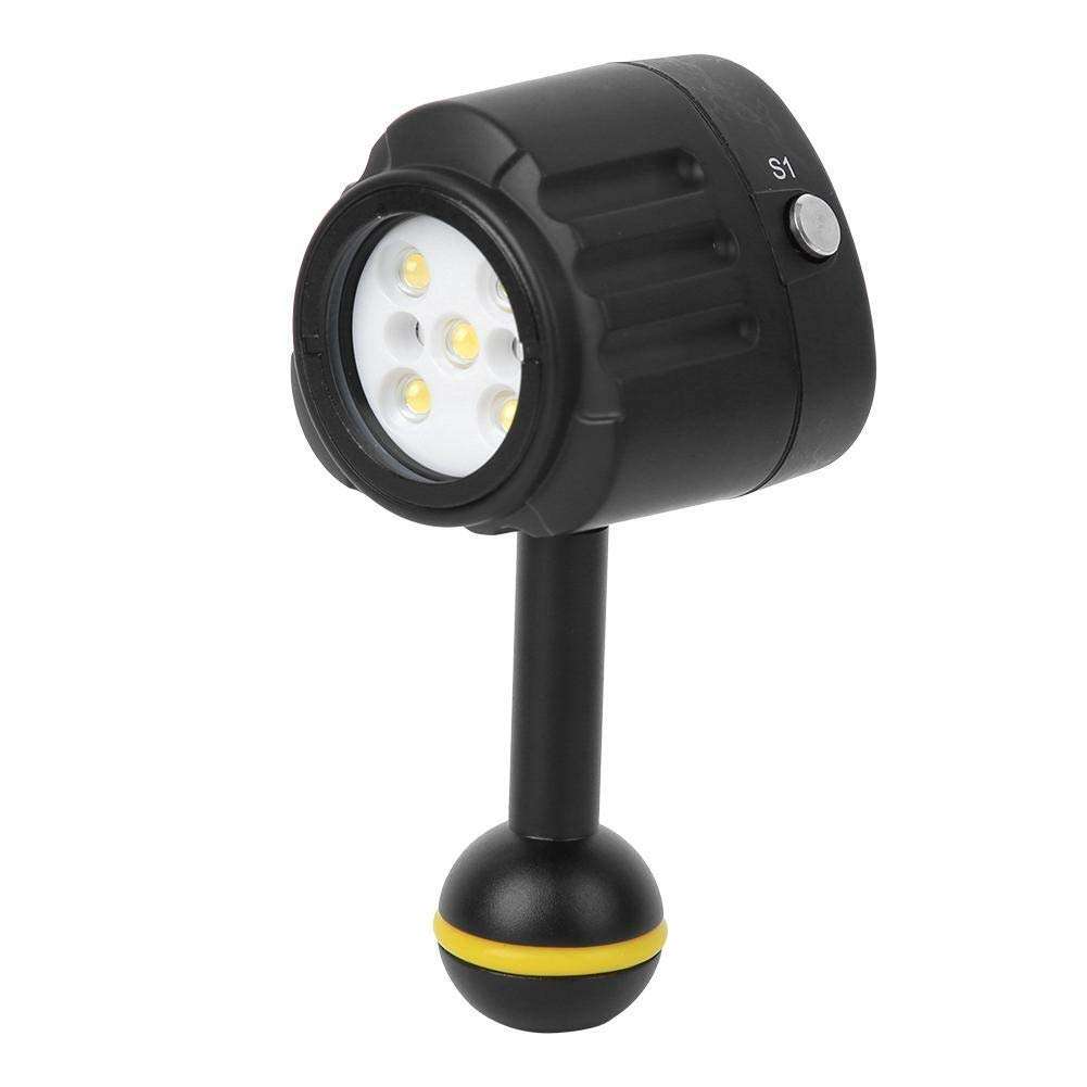 Heitune Diving 40m Depth Waterproof LED Fill Light Photography Camera Shooting Accessory 2