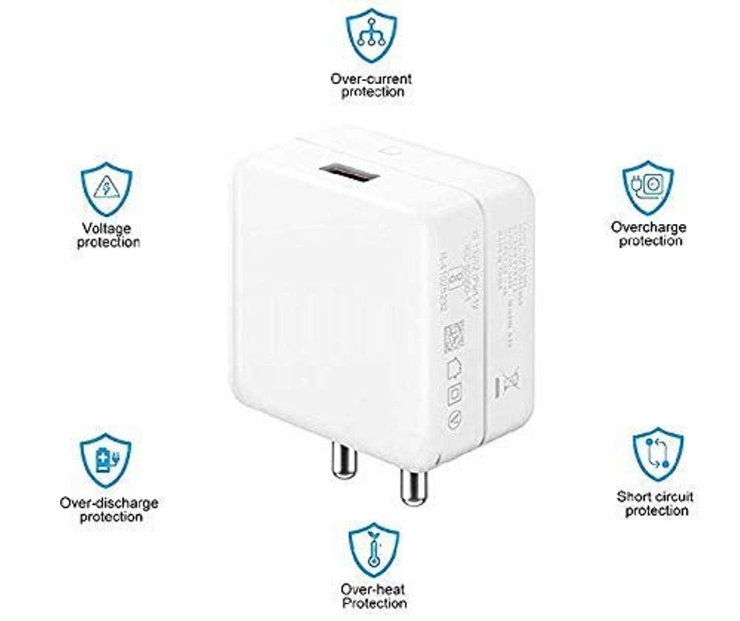 60W Ultra Fast Type-C Charger for Motorola Edge 50 Neo Charger Original Adapter Like Mobile Charger | Qualcomm QC 3.0 Quick Charger with 1 Meter Type C USB Data Cable (60W,GP-4,RED) 3