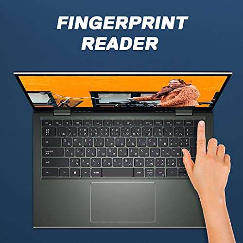 Dell Inspiron 7415 AMD R5 5500U 14 inches(35cm) FHD Touch Display 2 in 1 Business Laptop (8GB/512GB SSD/Intel Integrated Graphics/Win 10 + MSO/Backlit KB + FPR + Active Pen/Pebble Metal Color, 1.5kg) 3