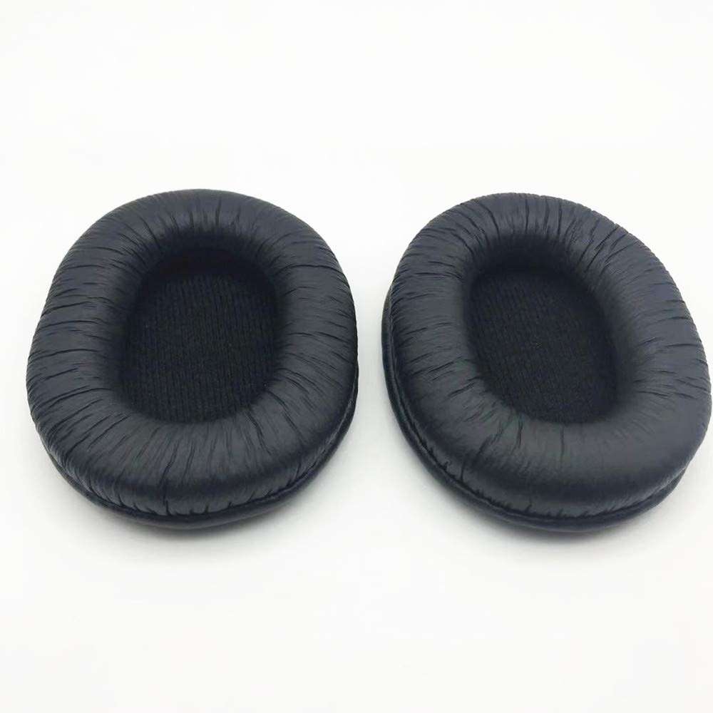 LINHUIPAD Replacement Headphone Earpads Ear Pads Cushions Compatible with Sony MDR-7506,MDR-7806,MDR-V6,MDR-CD900ST Headset (Black) 2
