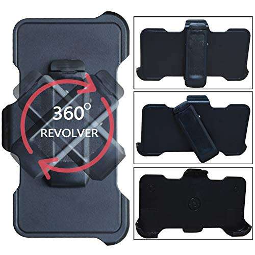 Replacement Holster Belt Clip for Otterbox Defender Case iPhone 6 Plus/6S Plus/7 Plus/8 Plus 2