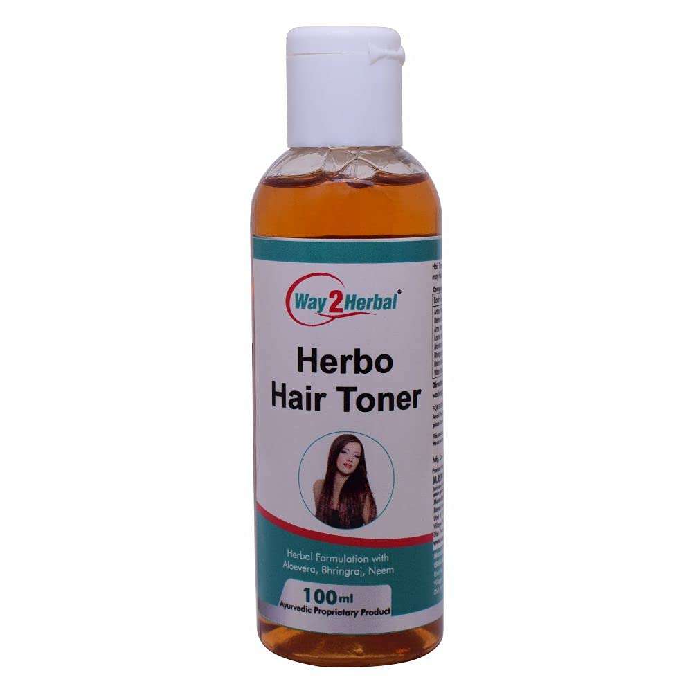 Way2Herbal Herbo Hair Toner - 100ml Pack of 4 1