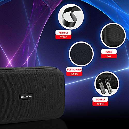caseling Ear Muff Case - Fits 3M WorkTunes Connect Hearing Protector - Earmuff EVA Ear Protection Hard Case for Storage and Travel (Case Only) 5