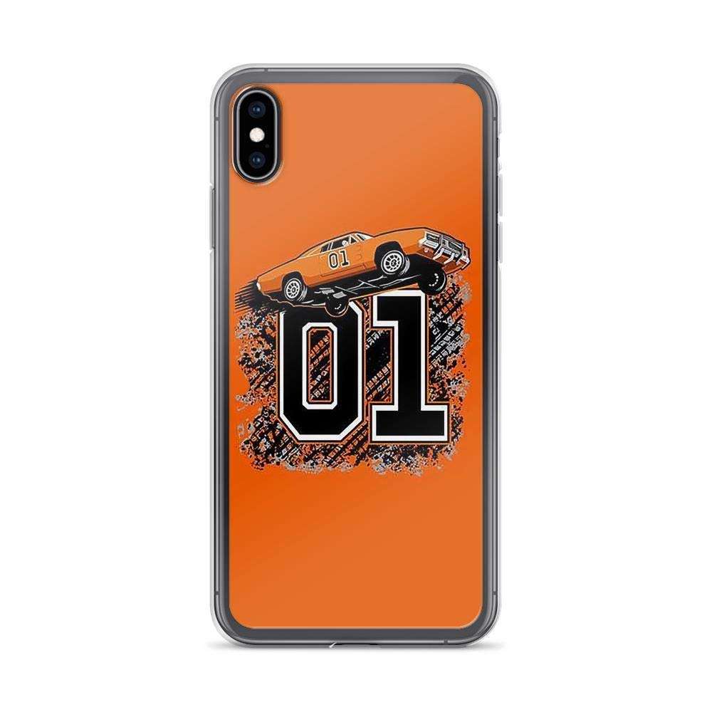 Reioir99 Compatible with iPhone 6 Plus6s Plus Case Dukes of Hazzard Orange Car General 01 American Comedy Series Pure Clear Phone Cases Cover, iPhone 6 Plus 6s Plus 1