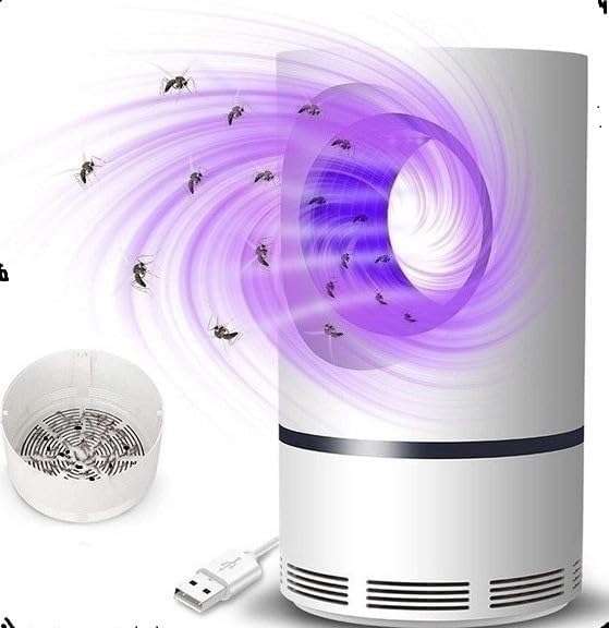 Ozoy Mosquito Lamp International Eco Friendly Bug Zapper Electric Mosquito Lamp Dual Mosquito Zapper Lamp Indoor Insect Trap Machine Wheel Skating Shoes Inline Skates for Boys Neem Wood (White) 1