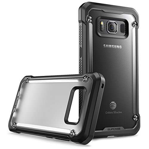 SupCase Samsung Galaxy S8 Active Case, Unicorn Beetle Series Premium Hybrid Protective Frost Clear Case for Samsung Galaxy S8 Active 2017 Release (Not Fit Regular Galaxy S8/S8 Plus) (Frost/Black) 5