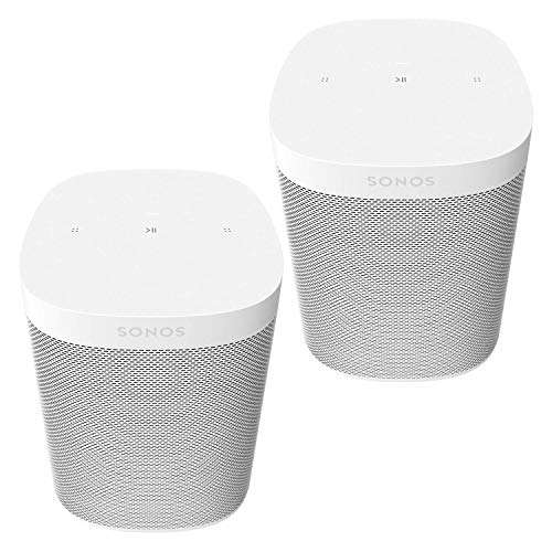 Two Room Set Sonos One SL - The powerful microphone-free speaker for music and more - White 1