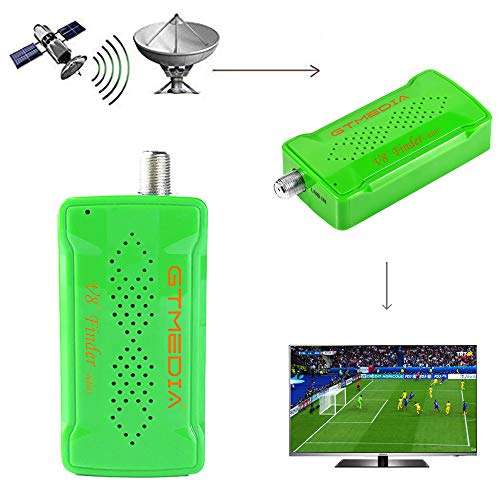 GTMEDIA V8 Satellite Finder BT03 Digital Satellite Signal Meter Finder Signal Measuring Device Locator, for Dish Network Directv FTA | Bluetooth Connect Via Android/iOS App