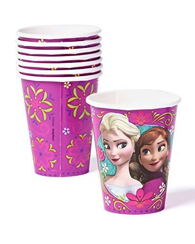 American Greetings Frozen Party Supplies, Paper Cups (8-Count) 1