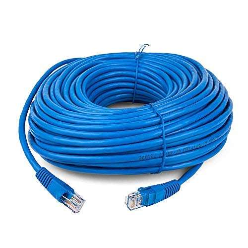 BigPlayer RJ45 CAT5E Ethernet Patch/LAN Cable for Modem, Personal Computer, Laptop, Router (30M, Blue, BG-211-5E-30M) 3