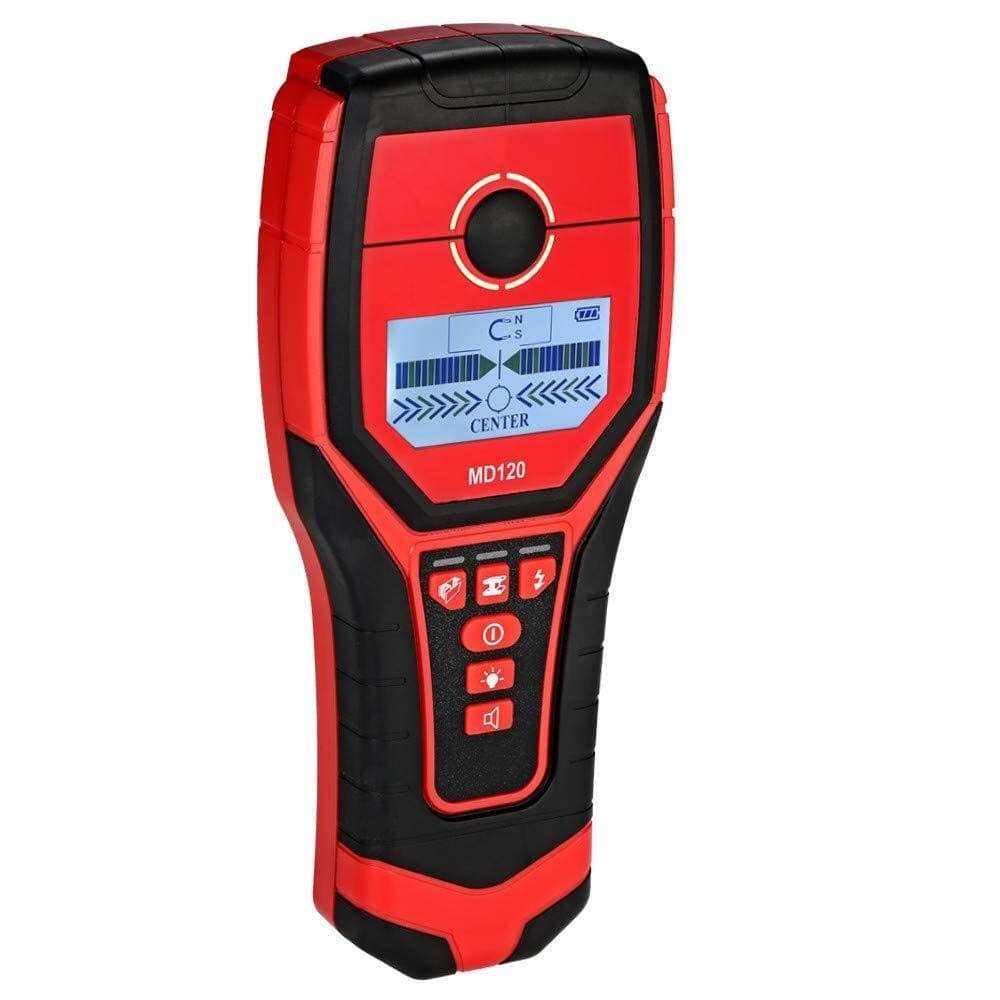 U5GAAALPPQ9 Stud Finder Sensor Wall Scanner 4 in 1 Electronic Stud Sensor Locator Wood Beam Joist Wall Detector Edge Center Finding Compatible with Wood Live AC Wire Metal Studs Detection