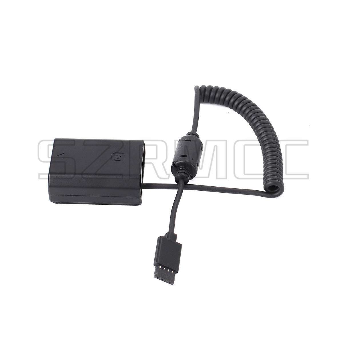 SZRMCC Battery Adapter Cables for DJI Ronin-S Gimbal DC 12V Outport to NP-FZ100 DC Coupler Dummy Battery for Sony A9 A7III A7RIII A7RIV Camera 3