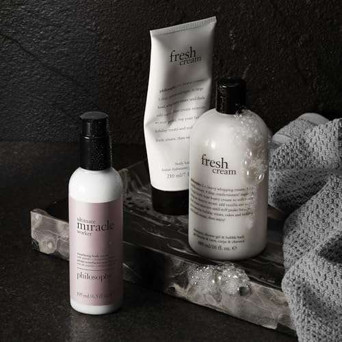 philosophy fresh cream body lotion - with notes of vanilla, heliotrope & tonka bean - 7 fl oz 5