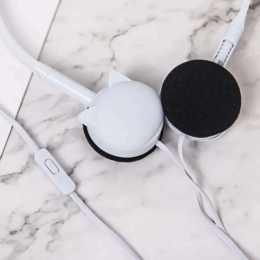 OANGO Earphone for Kids Cute Cat Wired Earphone, Headphones for Kids Girls Gifts Headphone for Smartphone, Gaming Headphone, Stereo Earphone, Stylish Headphones for Girls/Boys 6