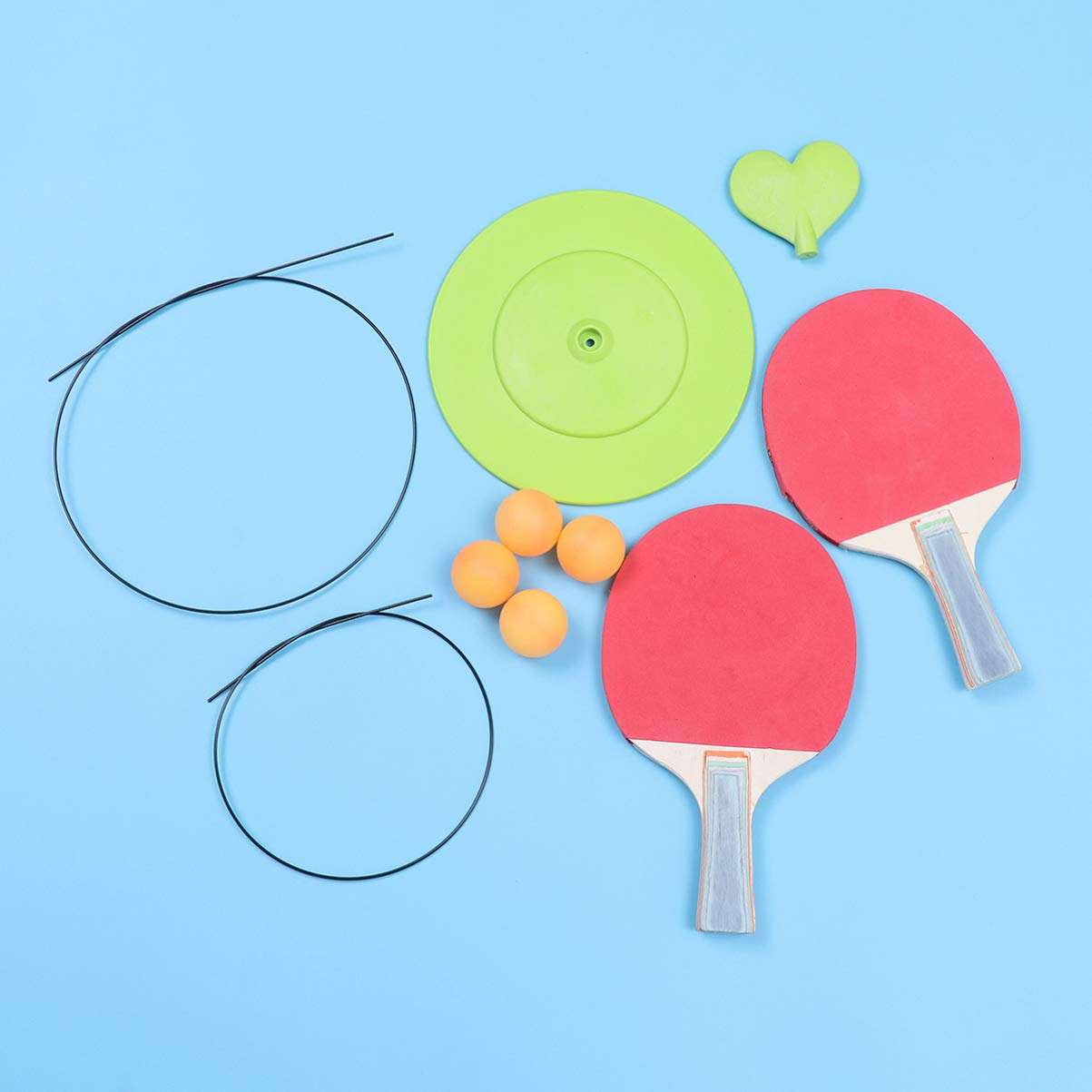 BESPORTBLE 1 Set Table Tennis Training Device Sports Training Toy for Children Table Tennis Training Tool Pong Trainer Machine Toys for Kids Toy for Kids Robot Individual pingpong 5