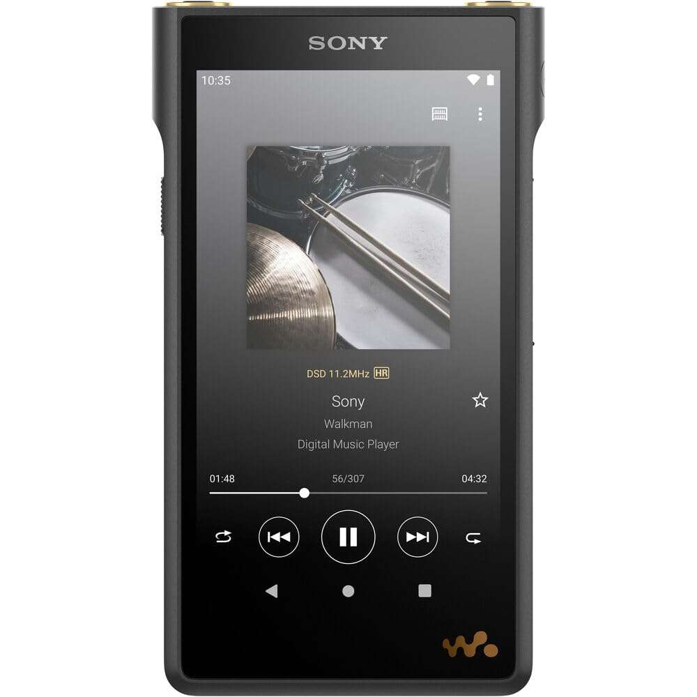 Sony NWWM1AM2 Walkman High Resolution Digital Music Player Black Bundle with 3 YR CPS Enhanced Protection Pack 3