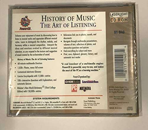 History of Music: The Art of Listening 2