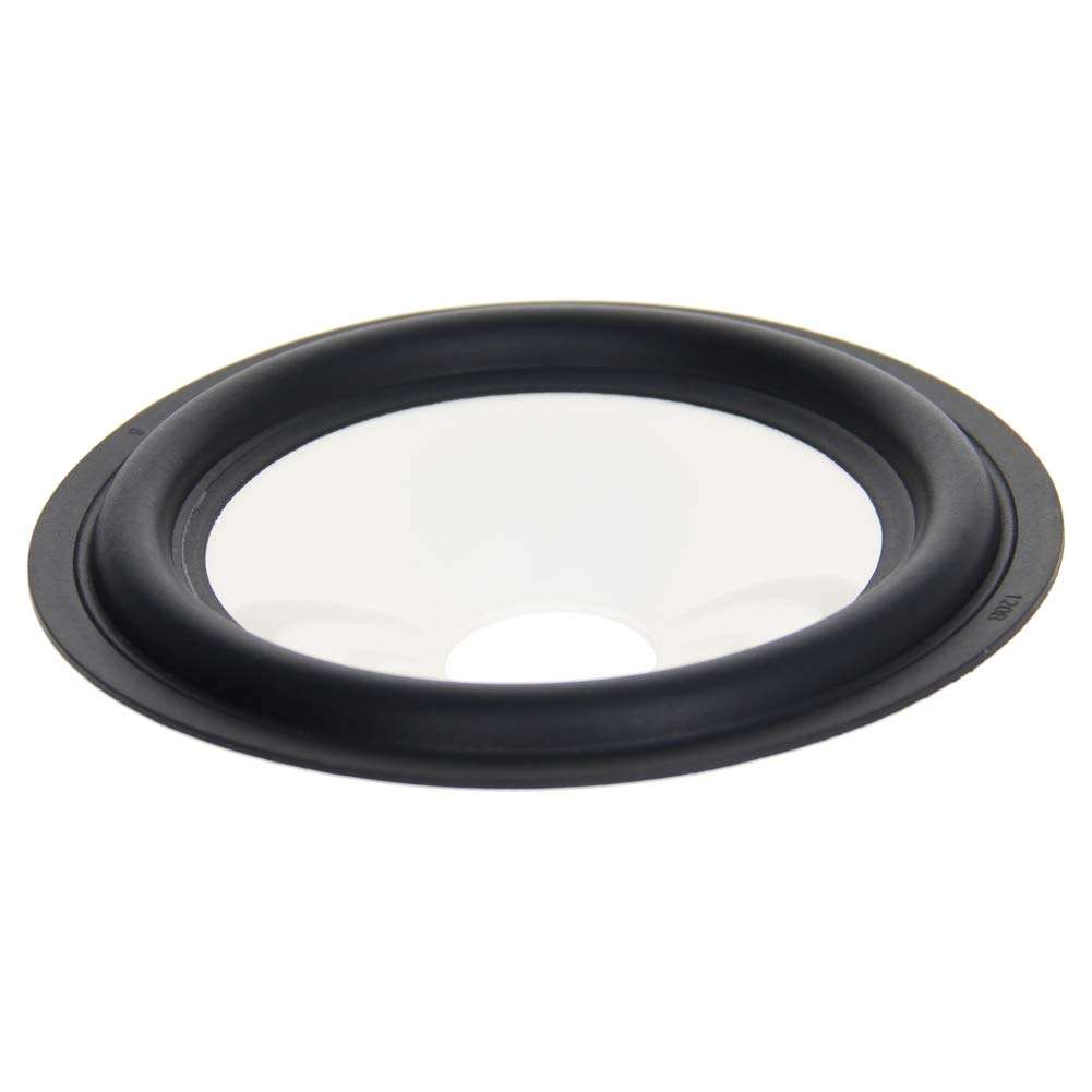 Fielect 5 inches Paper Speaker Cone Subwoofer Cones Drum Paper 1 inches Inner Diameter with Rubber Surround 1Pcs 6
