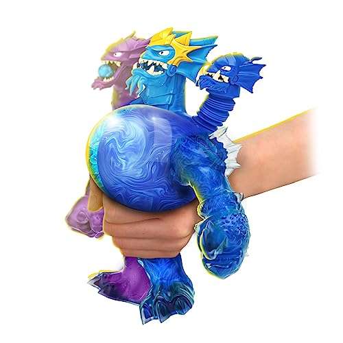 Heroes of Goo Jit Zu Deep Goo Sea King Hydra Figure with Triple Attack 3 in 1 Goo Power. Plus Light and Sound Battle Action! 2