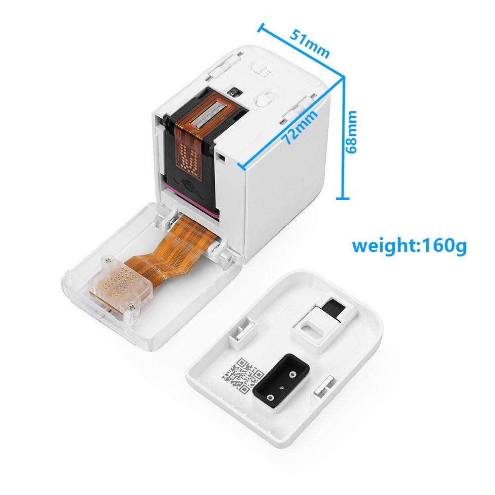 Portable Handheld Inkjet Printer with Quick-Drying Waterproof Ink &Bluetooth Mobile Color Printer for Customized Text,Home Office,Print on Wood, Glass,Clothes,Barcodes 2