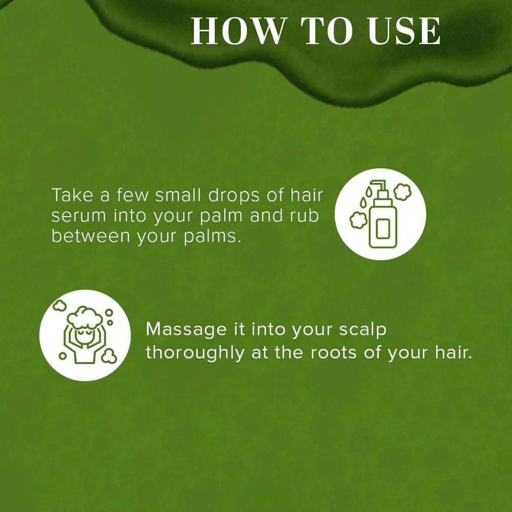 Khadi Natural Hair Serum, Paraben and Mineral Oil Free, Anti-Dandruff Formula with Aloe, 30ml (Pack 1, Hair Serum) 5