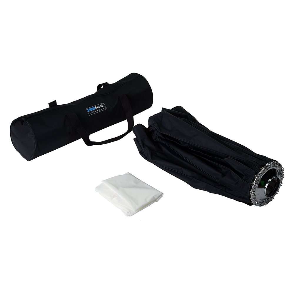 Pro Studio Solutions EZ-Pro 48in (120cm) Beauty Dish and Softbox Combination w/Profoto Speedring - Soft Collapsible Beauty Dish with Speedring for Bayonet Mountable Strobe, Flash and Monolights 2